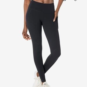 Sweaty Betty Black The Power Leggings | Full Length Mid Rise | Pocket | Size S
